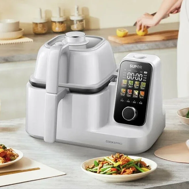 

fully automatic intelligent cooking machine household multi-functional all-in-one cooking machine cooking tool