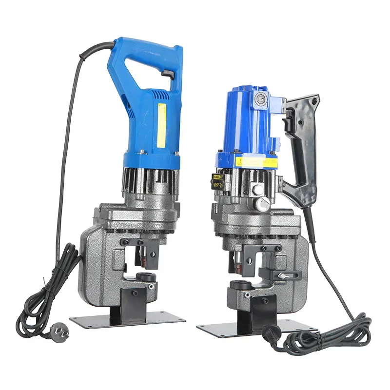 1200W Electric Hydraulic Hole Puncher Corner steel iron flush device slot steel opening machine Aluminum Iron Plate Punch Tools