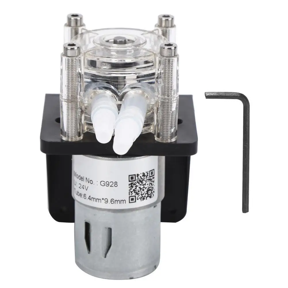 

500mL/min High-Quality Peristaltic Pump - Corrosion Resistant, Transparent PC Head for aquarium & Lab Use