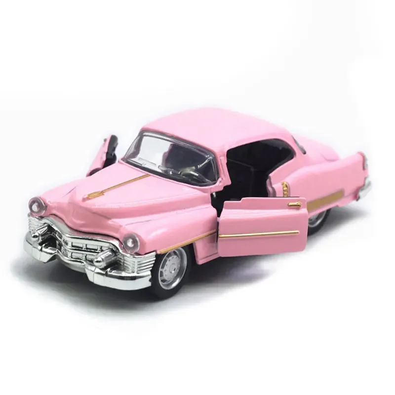 Legierung Diecast GT Classic Vintage Auto Modell Zurückziehen Auto Miniatur Fahrzeug Replik Für Sammlung Geschenk für Kind Spielzeug