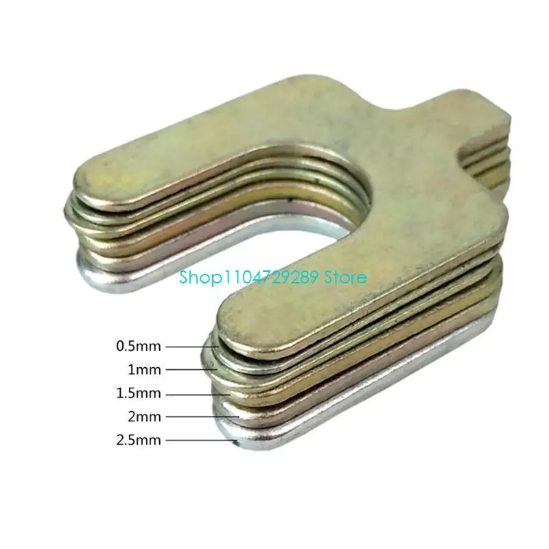 D8ke 50 pcs à quatre roues insert calicule en forme calice en U Resseuse réglage positionnement