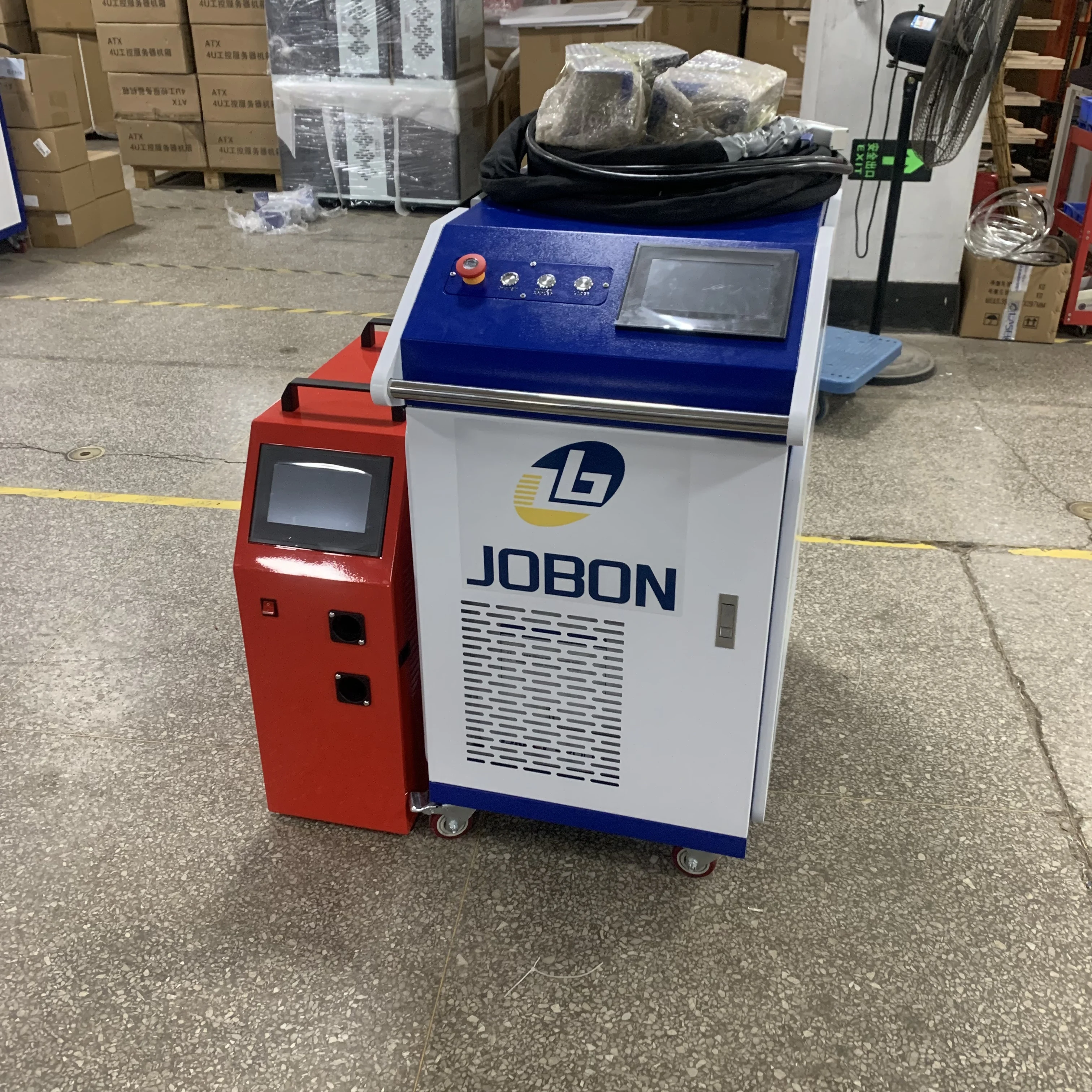 

3000W Cleaning Machine For Removing Rust From Machine Stainless Steel Stone Plastic-Raycus Head