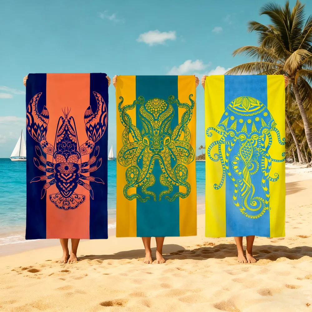 aquatic Towel Beach Quick Dry Soft Pool Towels Gift for Travel Gym Shower Camping sports