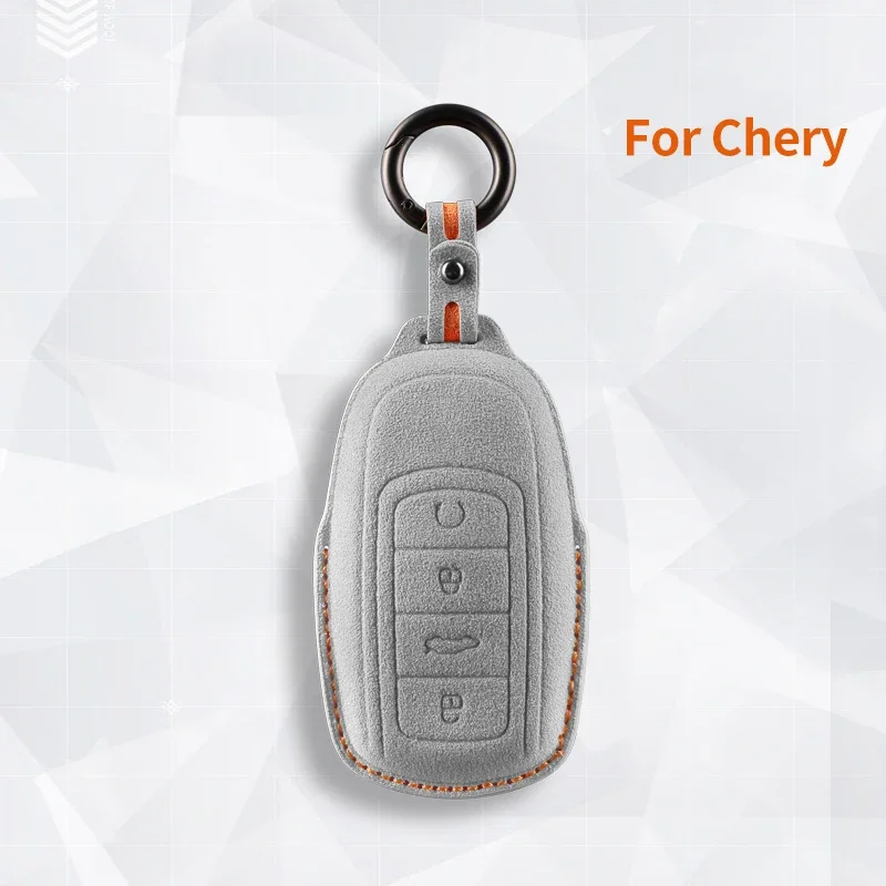 

Top Suede Car Key Case Cover Shell for Chery Tiggo 8 Pro Tiggo 8plus New 5 plus 7pro Chery Tiggo 7 Pro Max Omoda 5 C5 Modod