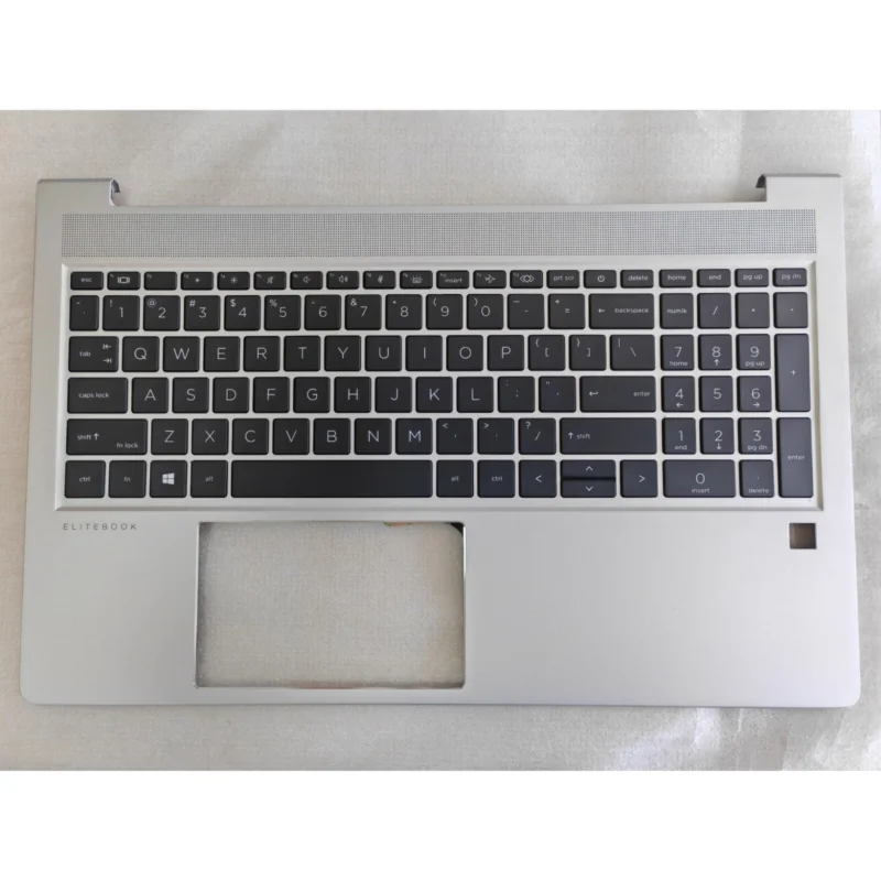 New palmrest upper case US backlit keyboard for HP EliteBook 650 G10 N45680-001