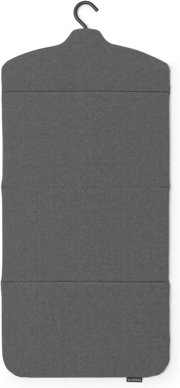 

Foldable Steam Board for Handheld Steamers - 36x16 inches - Heat Resistant Surface with Hanging Hook - Pepper Black