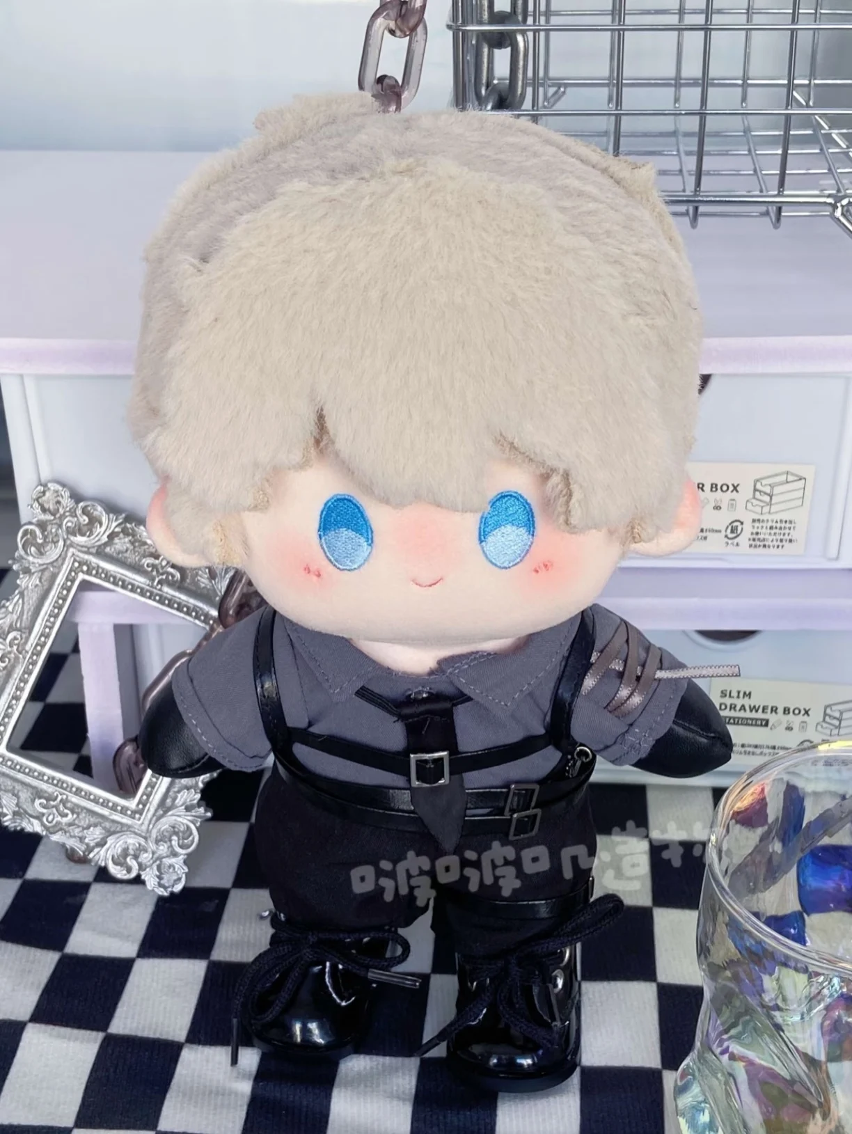 Ropa para muñecas de 20cm, traje de uniforme Love and Deepspace Caleb Rafayel Sylus Zayne Xavier, peluches rellenos, accesorios para muñecas, juguete de Anime K