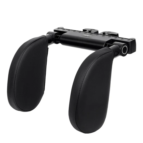 Ergonómico 360 °   Almohada cervical automática ajustable con espuma viscoelástica y almohadillas laterales, reposacabezas para dormir con un solo clic para viajes en coche, BMW Benz