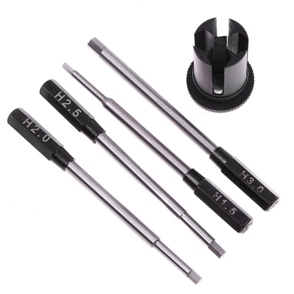 4 in 1 Hex Driver Screw Hexagon Head Screw Tool Set for RC Helicopter Car Tool