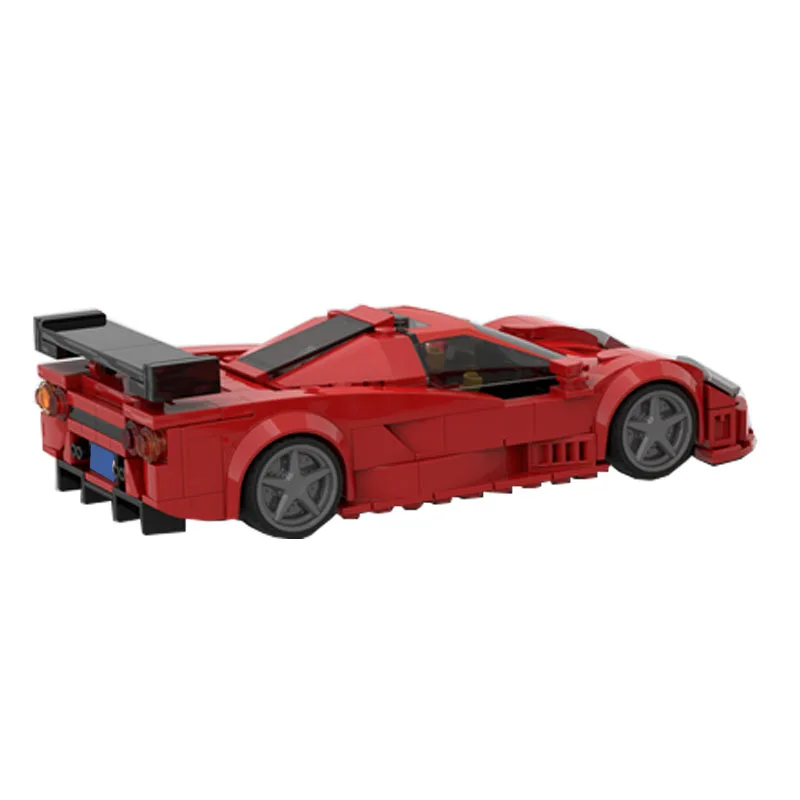 Bausteine MOC- 164244   Film Serie Supercar Bau Montage Spielzeug Modell 315PCS Kinder Geburtstag Geschenk Weihnachten Spielzeug