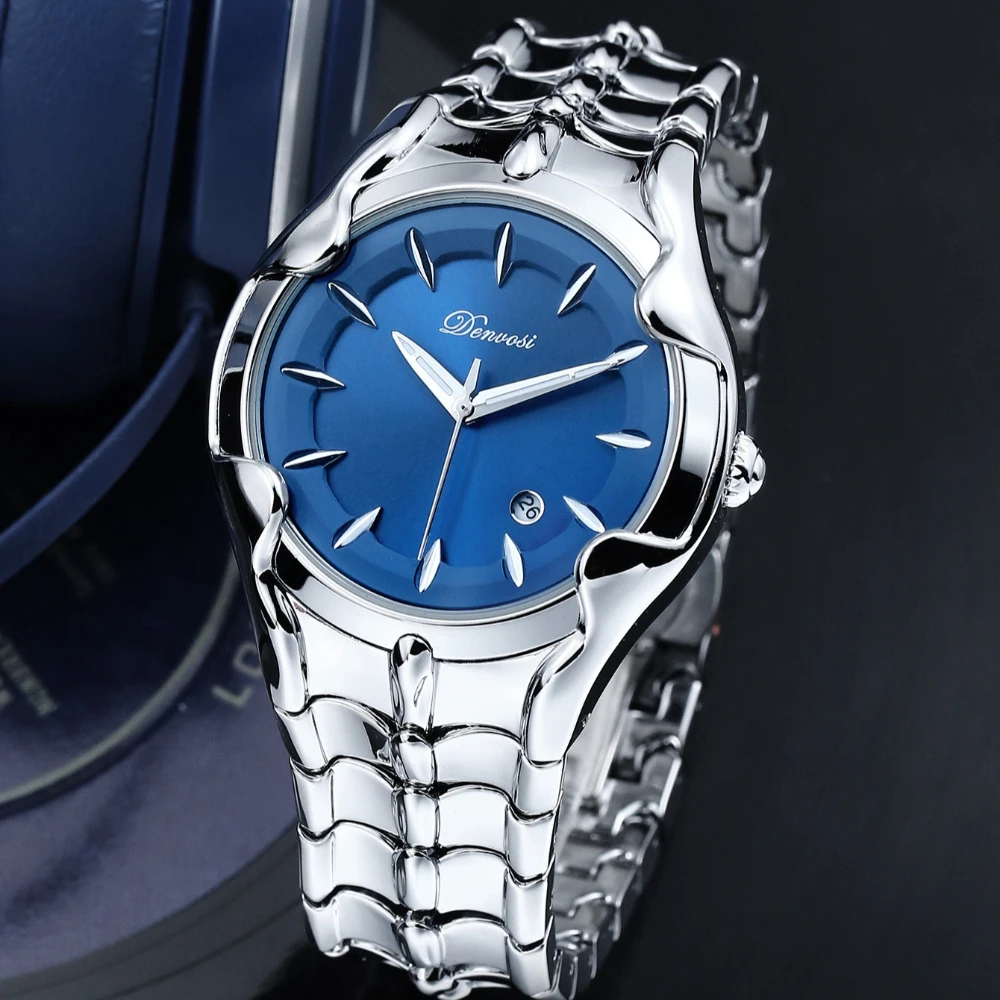 Creative Devil Claw Bright Color Y2k Silver Unisex Quartz Watch Men Personalize High Quality Medieval Unique Engraving AAA Clock