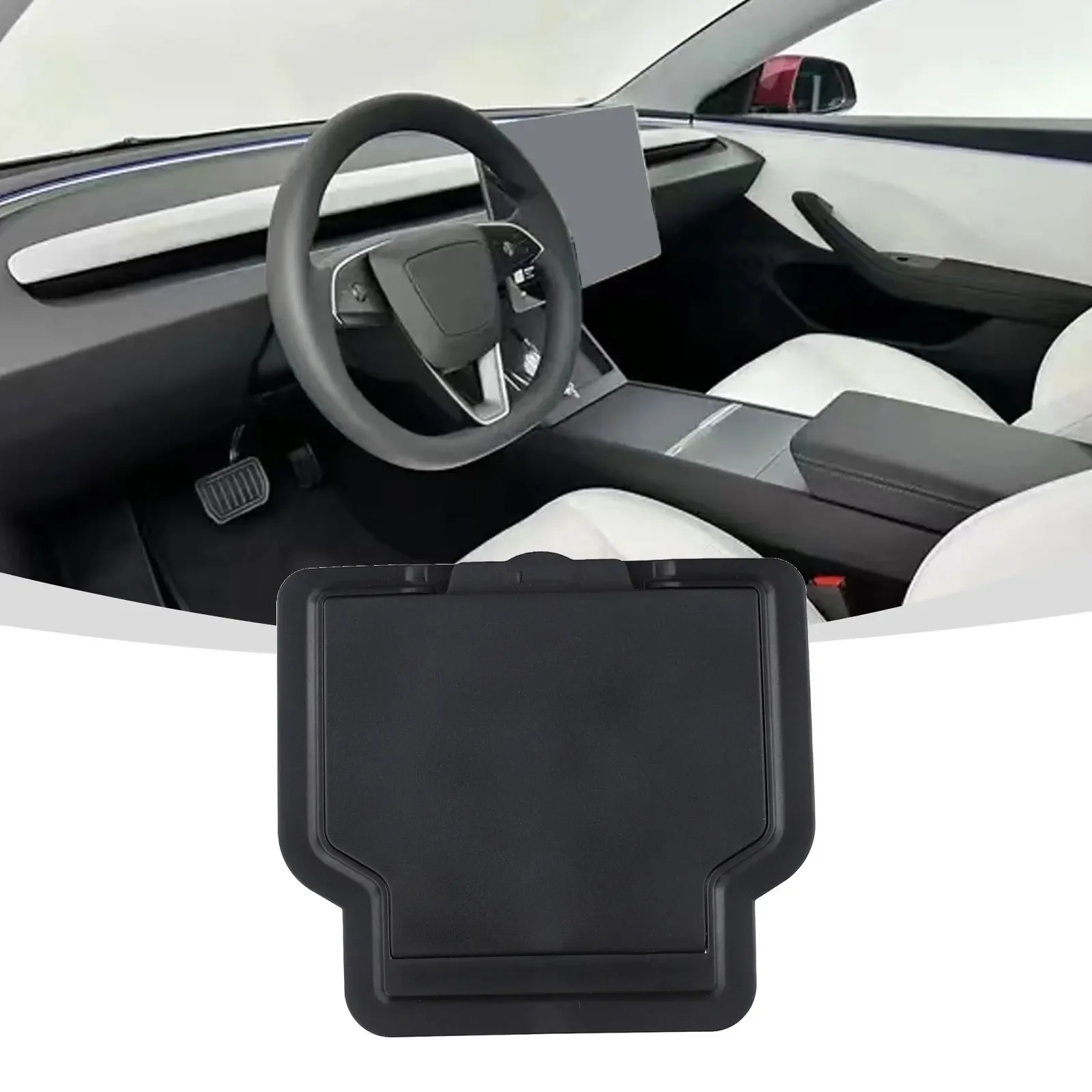 Make Your Car More Beautiful Car Interior Accessory Hidden Magnetic Storage Box ABS Storage Box Easy To Use Non-deformation