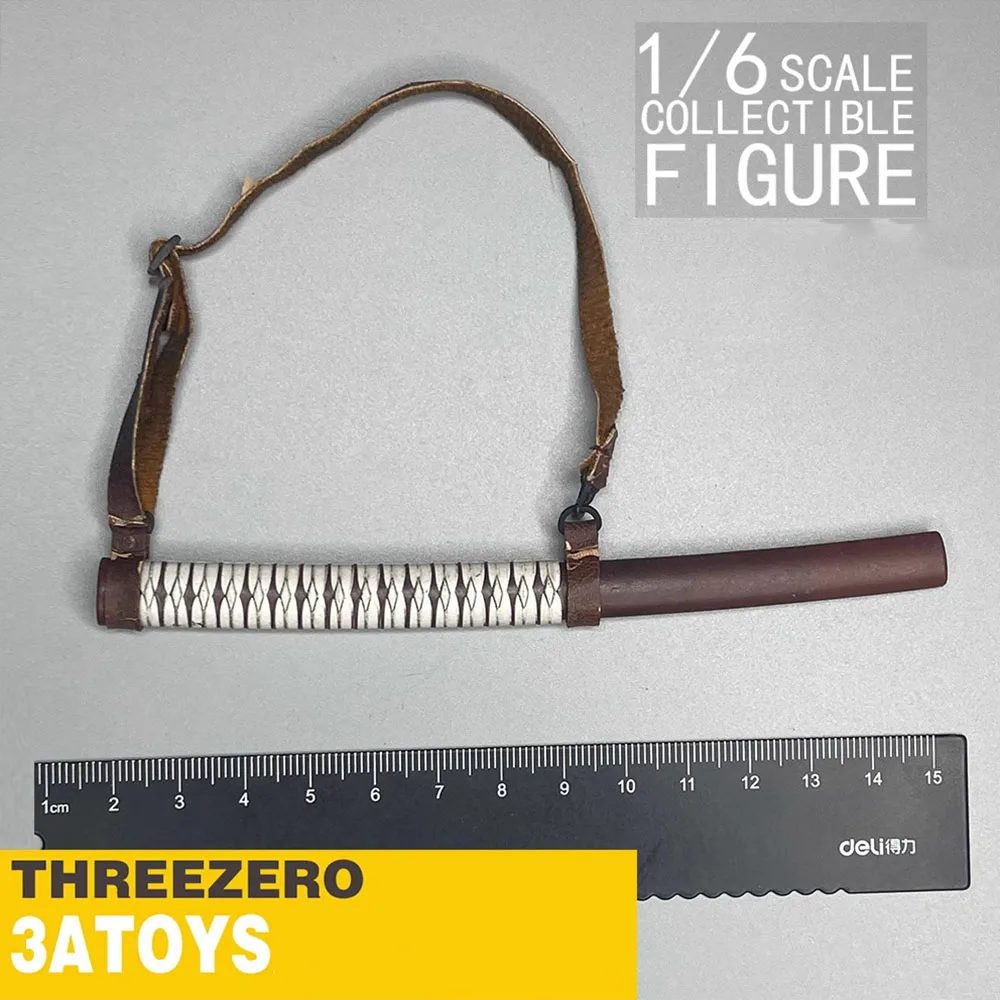 1/6 3ATOYS Original Version the Walking Dead Toy Model Leather Sword Holster with Slings Not Real Stuff For 12