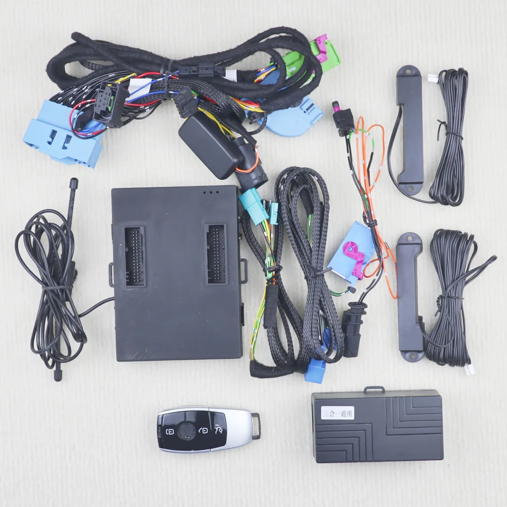 

Для Mercedes Benz A B GLB GLE CLA GLAUpgrade 2019-2022 гг., система дистанционного стартера двигателя и система бесключевого доступа PKE, автомобильные аксессуары