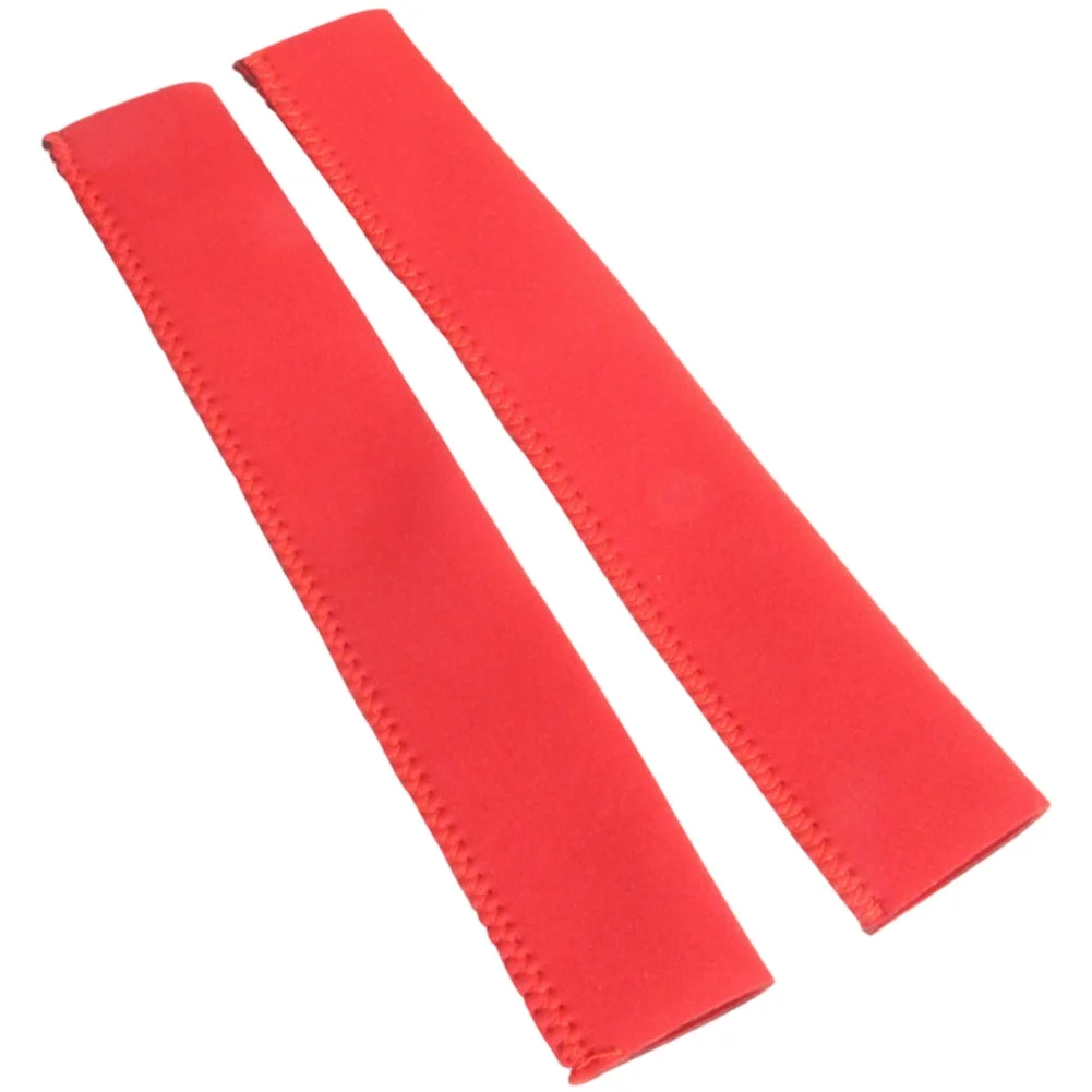 2 قطعة مجداف لوح التزلج زعنفة مجداف قارب مجداف المضادة للانزلاق اليد الغطاء الواقي اكسسوارات الألياف القماش