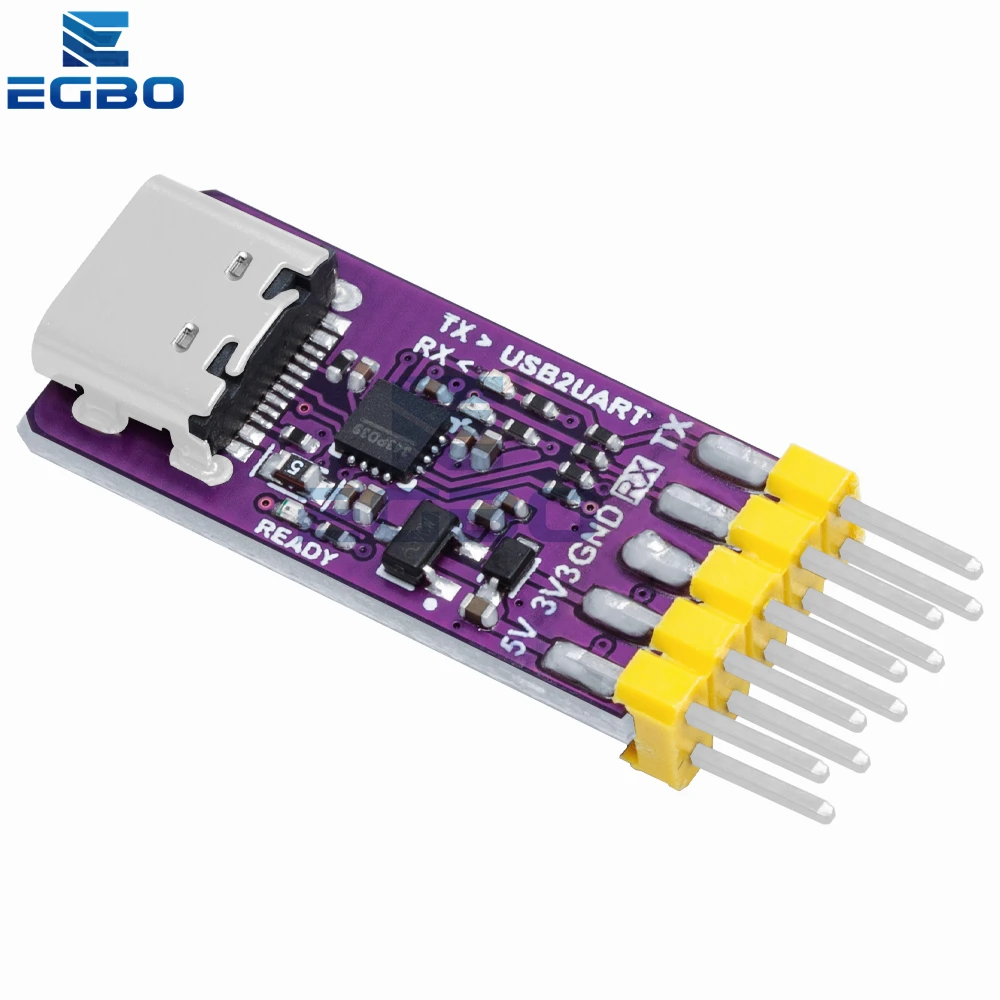 USB To Serial Port Module 6Mbps 5V/3.3V TTL CH343P Debugging Burning And Downloading Type-C Switch Instead CH340