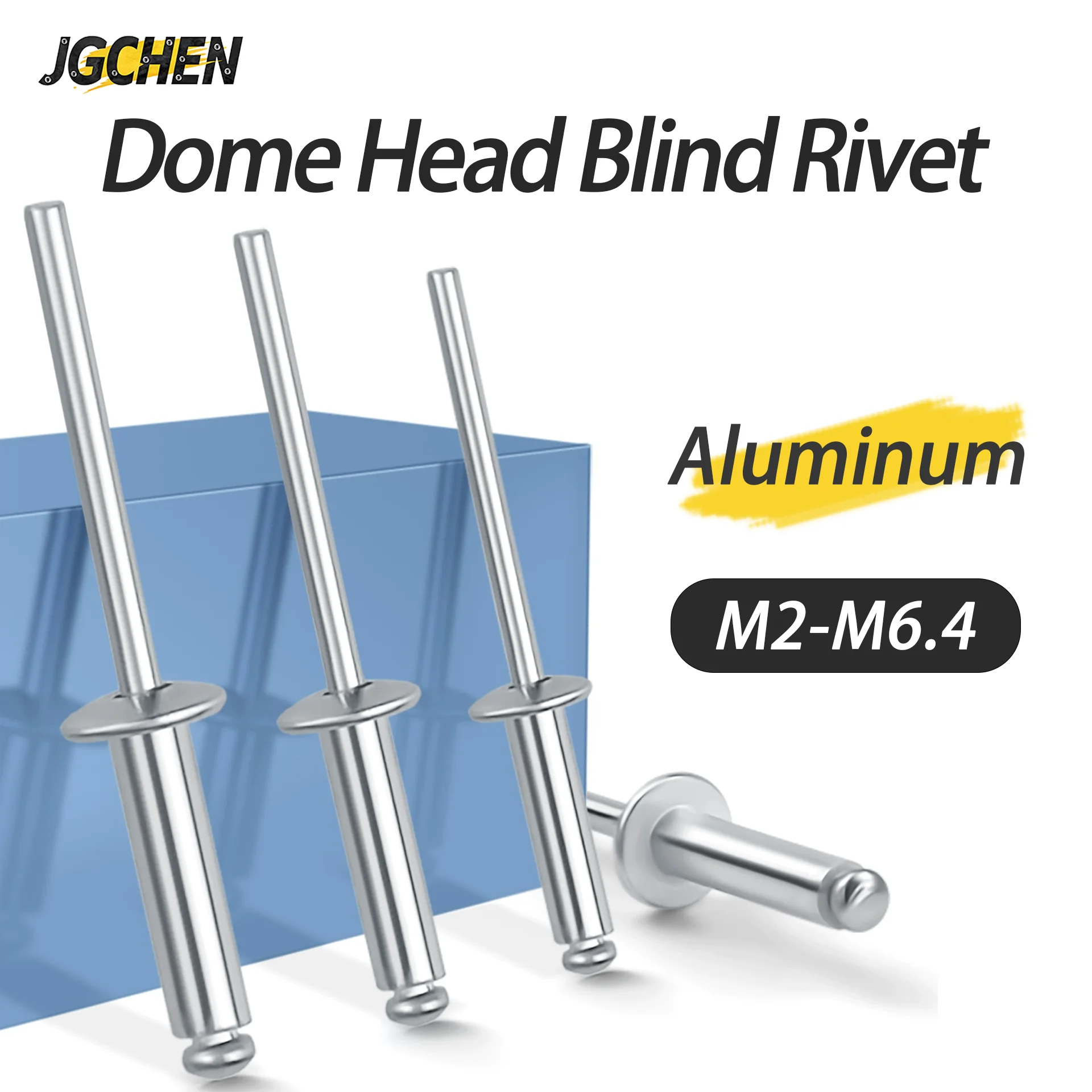 

5-100pcs Aluminium Dome Head Blind Rivets Pop Rivet M2 M2.4 M3 M3.2 M4 M5 M6 M6.4 for Aluminium Sheet Steel Car Mandrel Exhaust