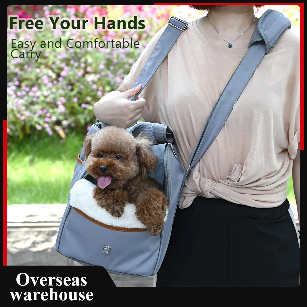 Portable Pet Cats Dogs Carrier Dog Pet Kennel Carrier Bag Pet Travel Carrier Designed for Travel Hiking Walking Outdoor