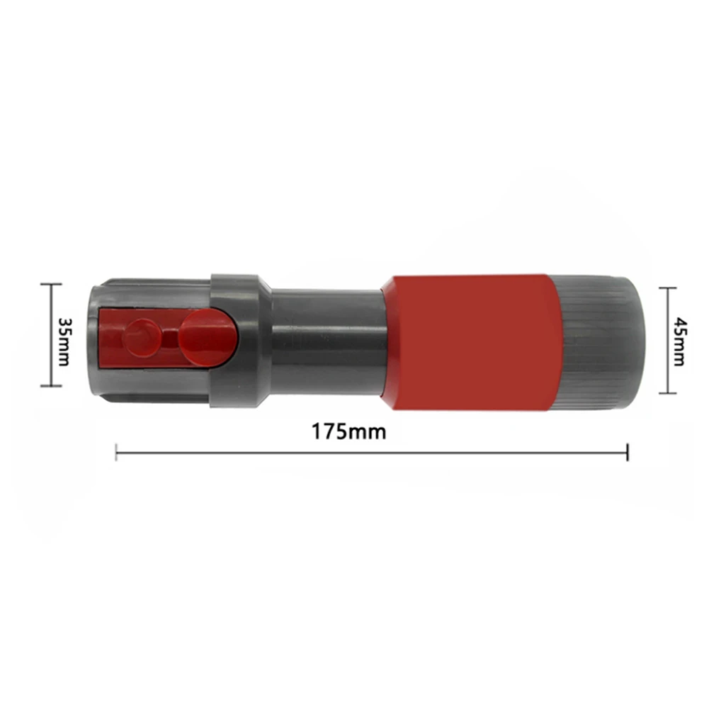 Cabezal de cepillos de polvo sin rastro para Dyson V7, V8, V10, V11, V12, V15, piezas de repuesto de accesorios para aspiradoras, adaptador de conector