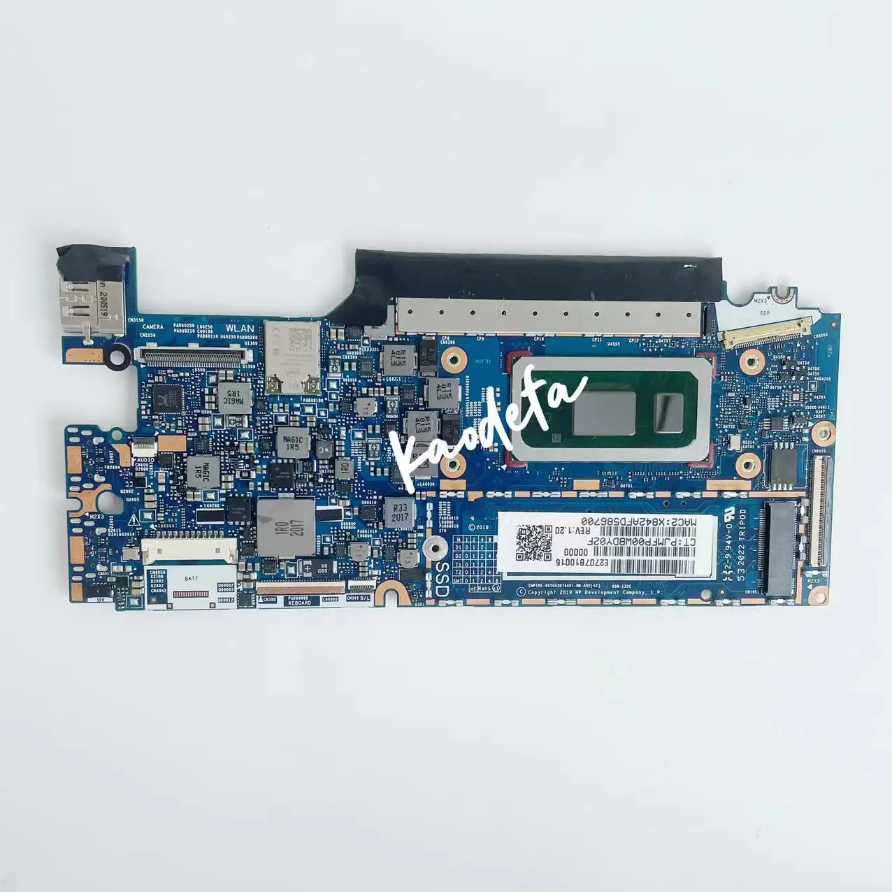 Imagem -03 - Placa-mãe Portátil para hp Elite Dragonfly Hsn-i32c Cpu I58265u I79665u I7-8665u 8g 16g L79587601 L74114-601 6050a3074401-mb-a02