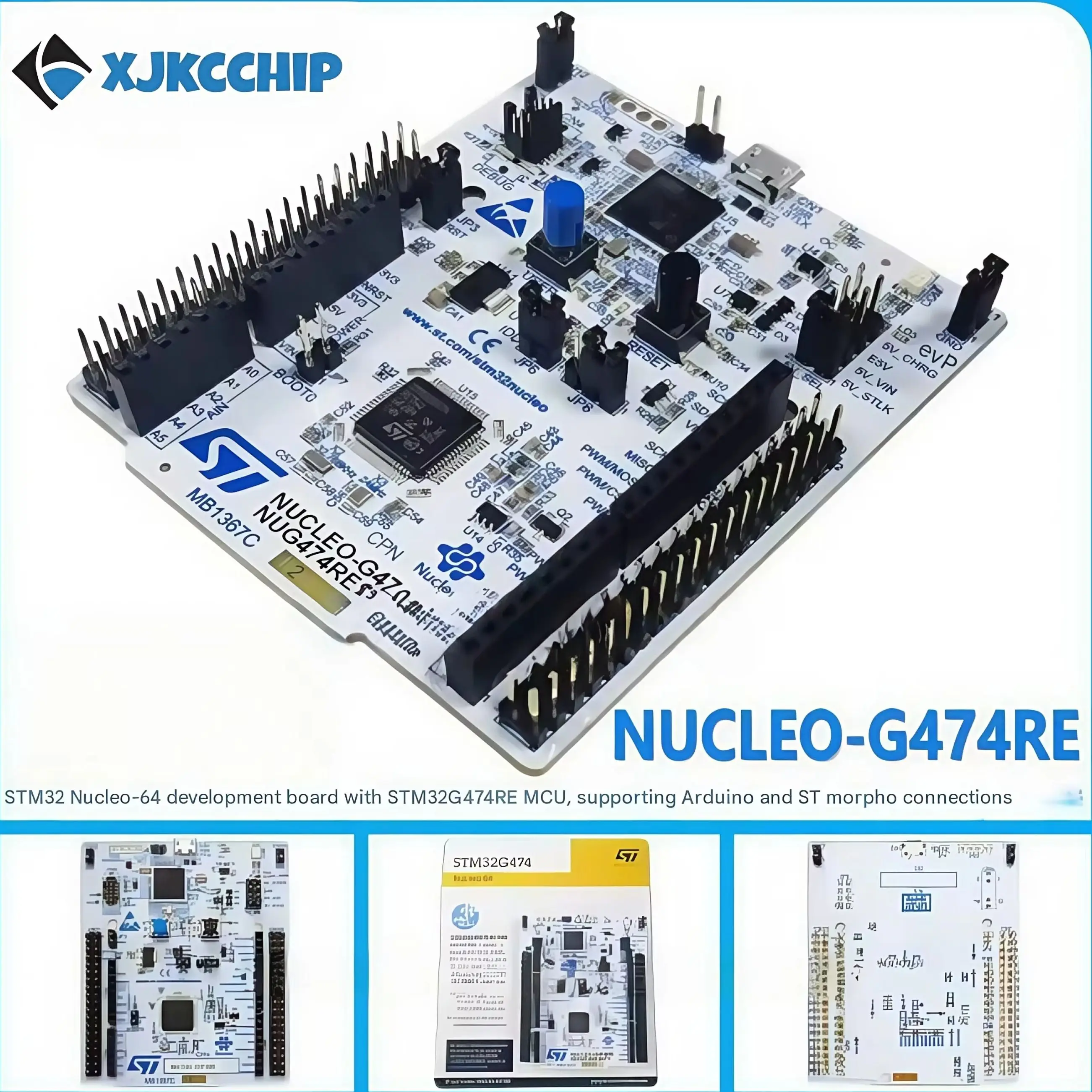 

NUCLEO-G474RE STM32G474RET6 STM32 микроконтроллер Nucleo-64 макетная плата совершенно новая подлинная