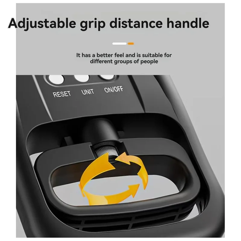ABVS Digital Hand Dynamometer Hand Grip Strength Trainer USB Rechargeable Grip Strengthener Hand Exerciser Meter