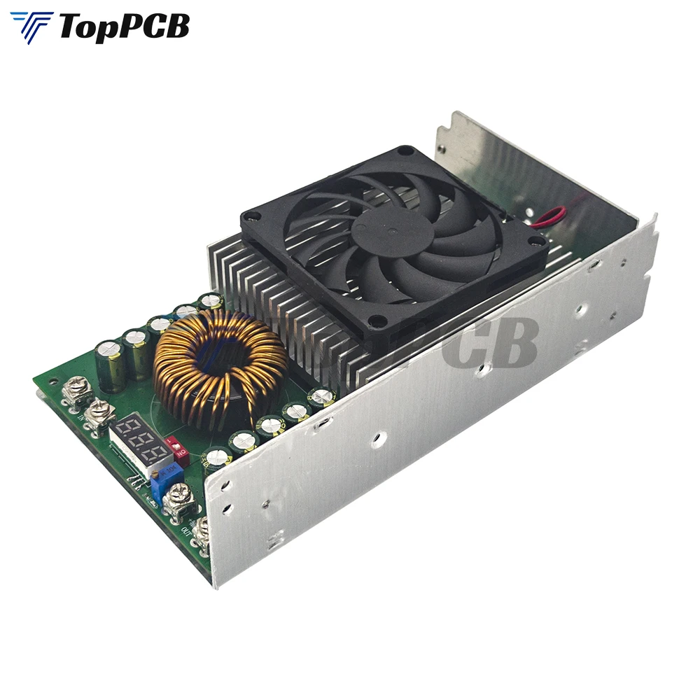 1500W 50A Adjustable Step Down Buck Converter Power Supply DC-DC 25-90V to 12V 48V 60V High Power Voltage Regulator Inverter