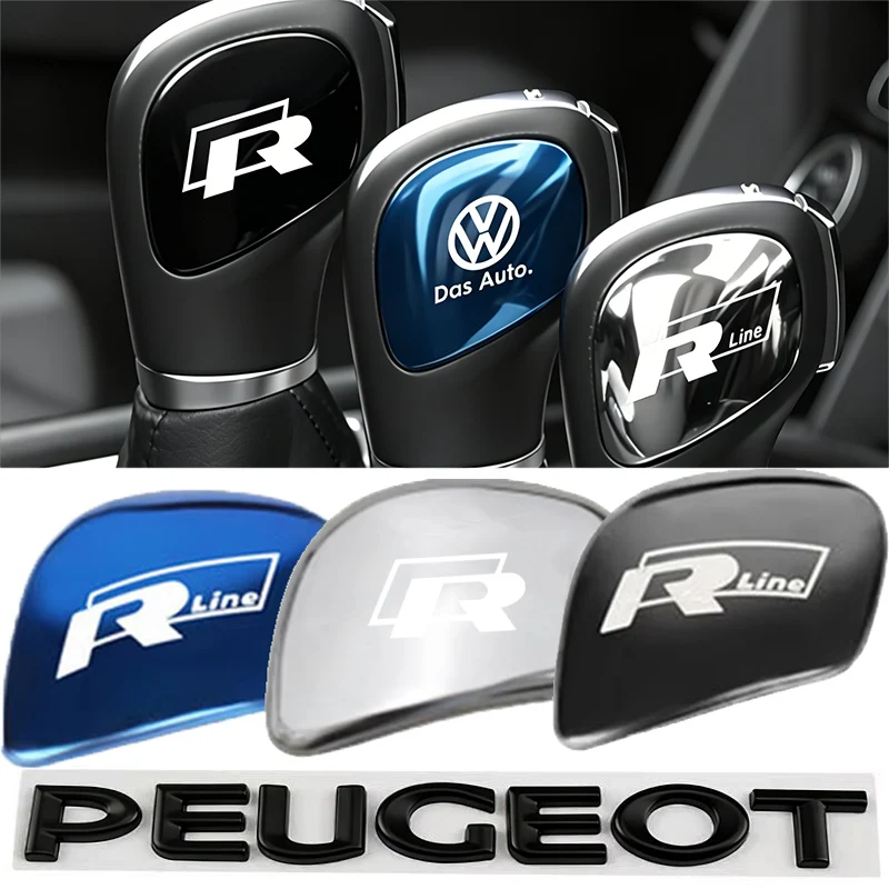 Auto-Reifenventil-/Schaltknauf-Aufkleber für VW Golf Polo GTI Scirocco CC Jetta Passat Tiguan.