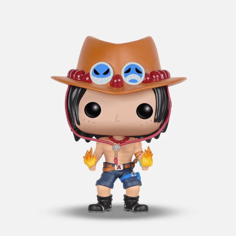 비닐 인형 만화 영화 원피스 PortgasD 에이스 컬렉션 액션 피규어 장난감 테이블 장식품 어린이 생일 선물