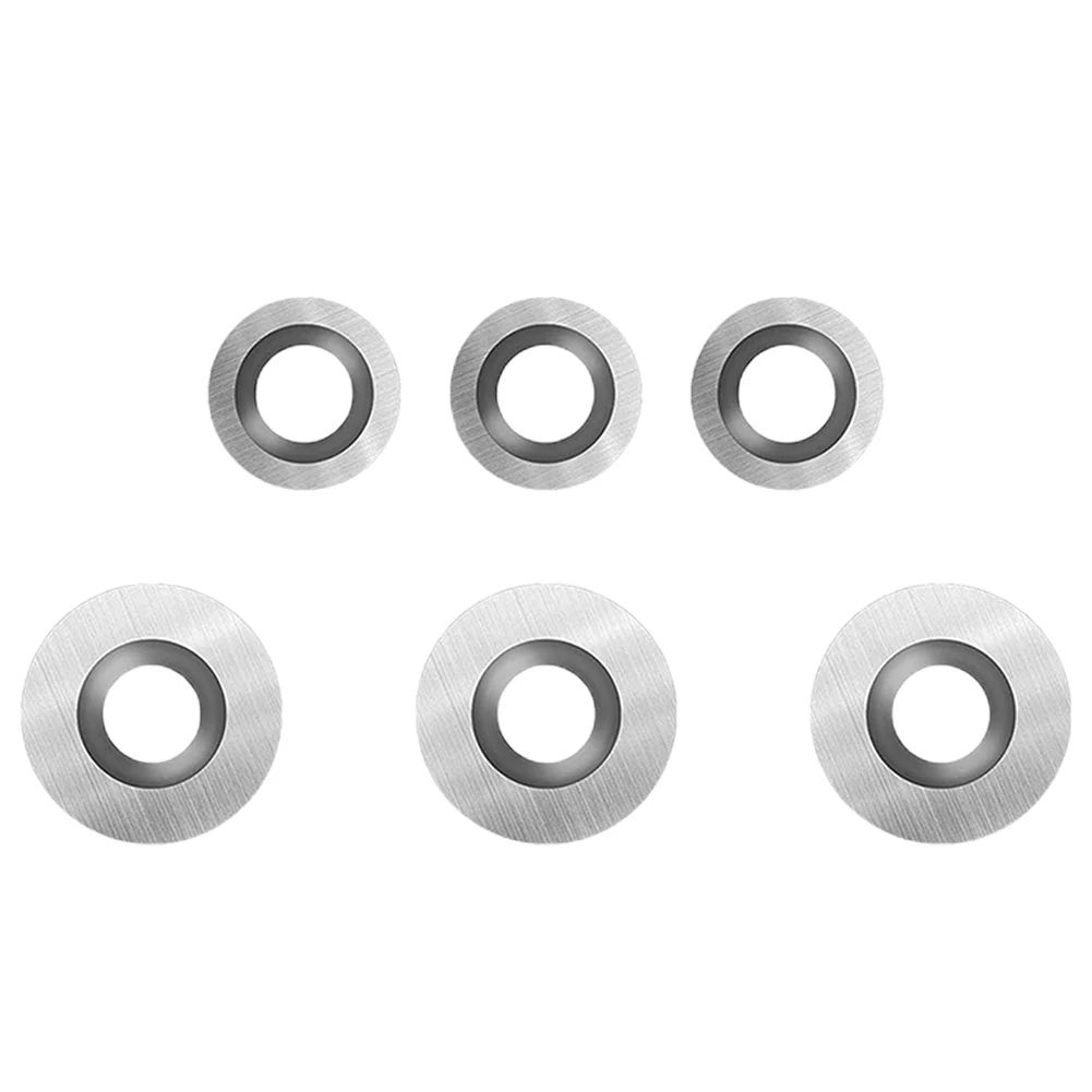 12 Pcs Carbide Insert Blades Replacement Parts Cutter Trimming Sharping Tool For Woodworking Lathe Turning Tools Accessories