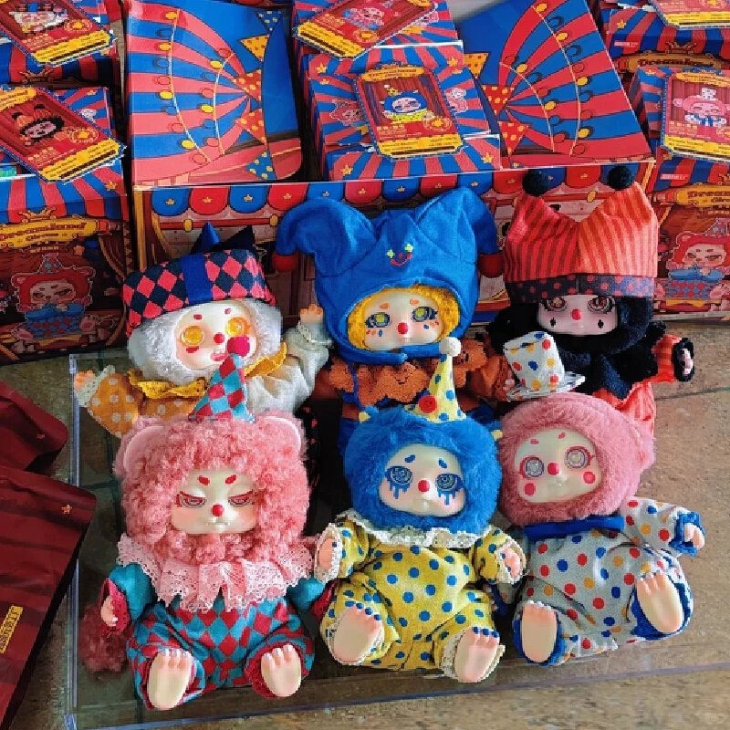 

Подлинная супер жизненная фабрика Timeshare Cino Dreamland Circus Series, плюшевая слепая коробка, экшн-фигурка аниме, индивидуальная Mystery Box