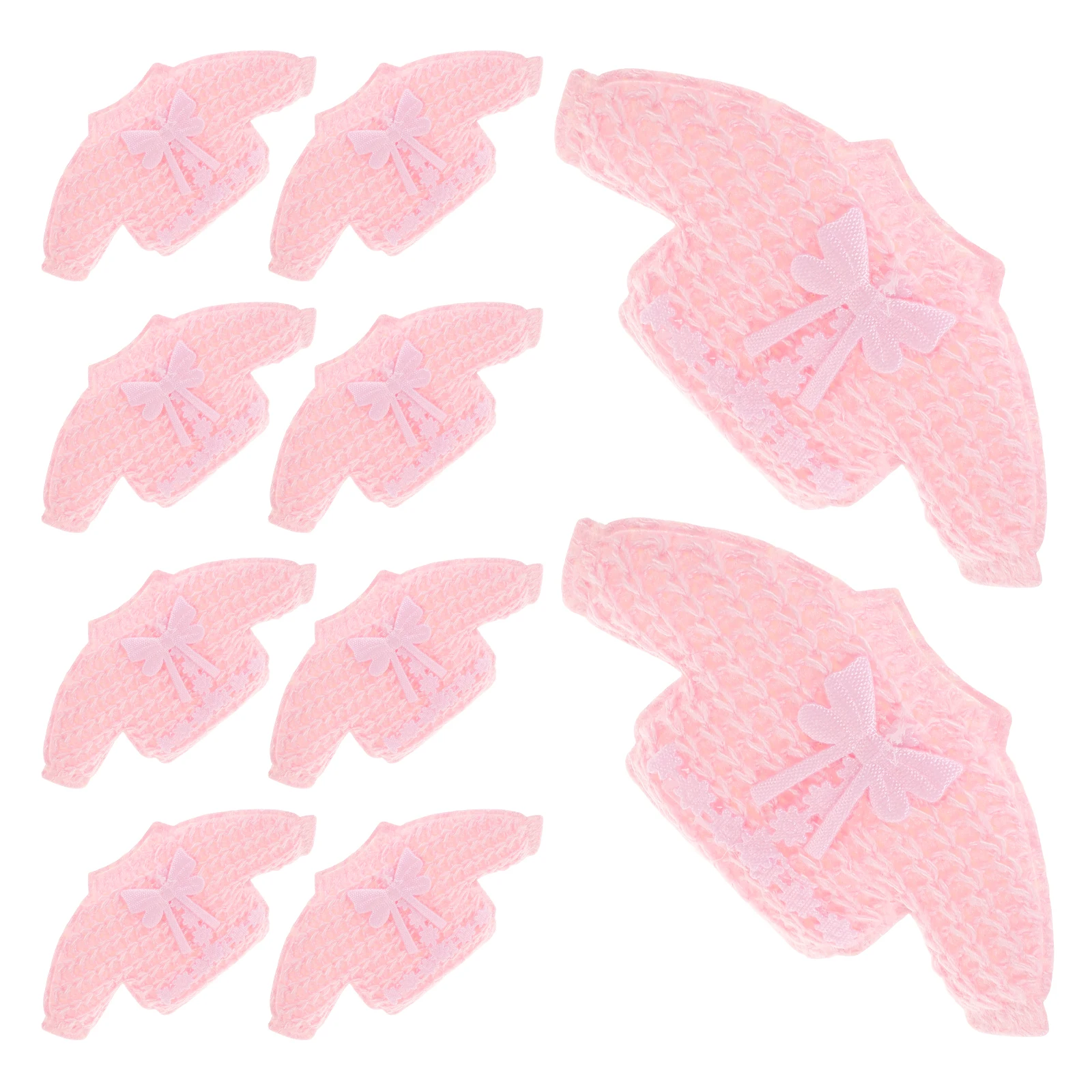 

12 Pcs Baby Shower Decorations Stickers Envelopes Scrapbook Seals Party Ideas Favors Girl Mini Clothes Dollhouse Supplies