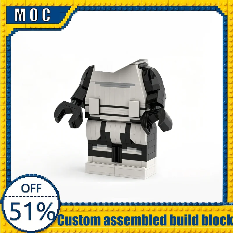 NEW 538 PCS Scout Trooper Style Character MOC Model Building Blocks Assembly Toy Educational Learning Birthday Gift For Adults