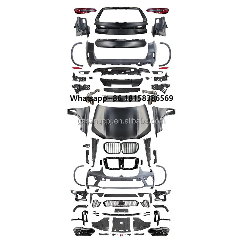 

Body Kit for X5 E70 2008-2013 Accessories Upgrade 2024 X5M FRONT BODY BUMPER REAR BUMPER Assy SIDE SKIRT LOOK