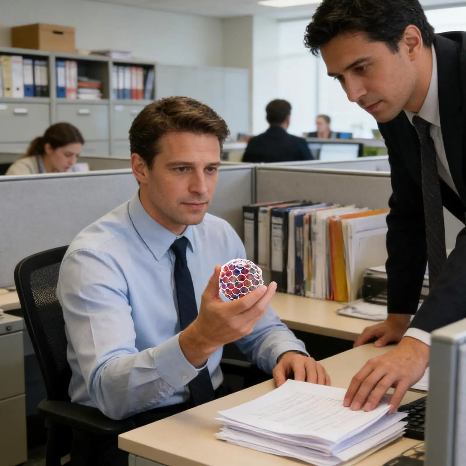 Stressballen voor volwassenen Kalmerende reliëf Knijp Zintuiglijk speelgoed Grappige stressbal Kinderen Fidgetspeelgoed voor jongens Meisjes Studenten Collega's