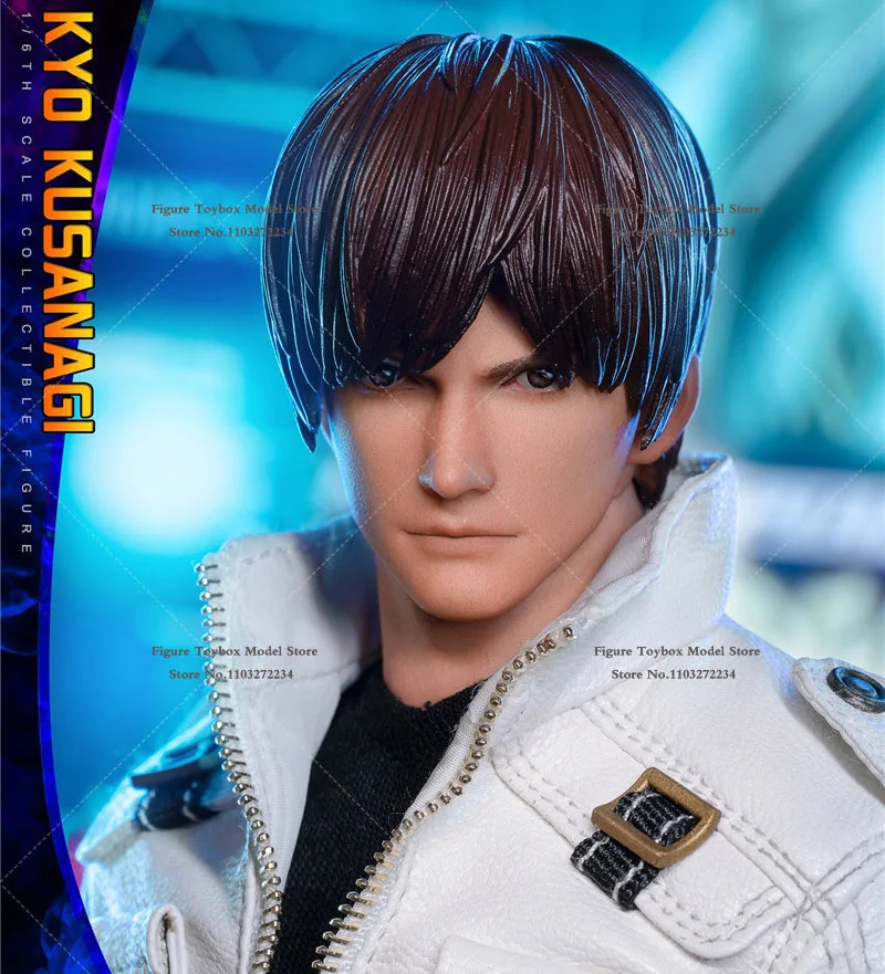 Genesis KOF-KY01 1/6 Kyo Kusanagi Movable Boy Action Figure Japanese Game Anime Simulation 12