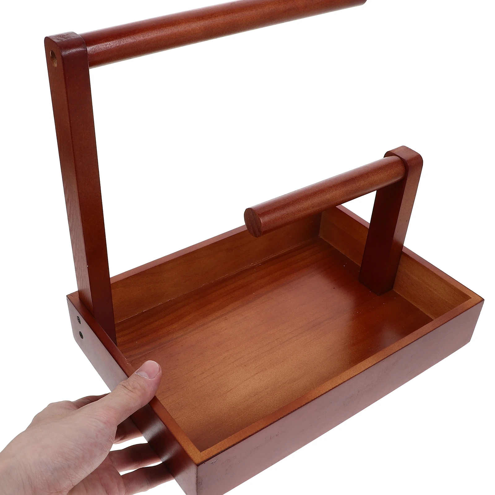 

Retro Wooden Jewelry Stand Bangle Display Holder Bracelet Storage Rack Organizer Brown No Hooks Accessory Showcase