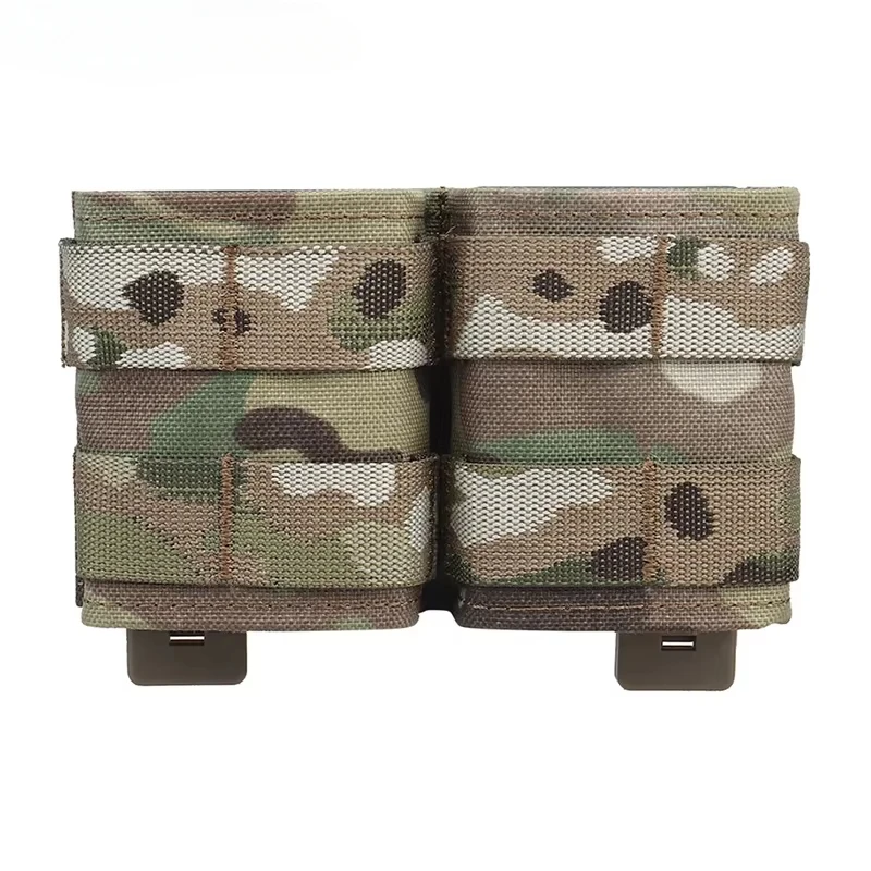 Taktische Magazin Jagd FAST 5,56 Doppel Beutel Kurze Holster Gewehr Pistole Tasche Molle CS Schießen Sport Paintball Zubehör