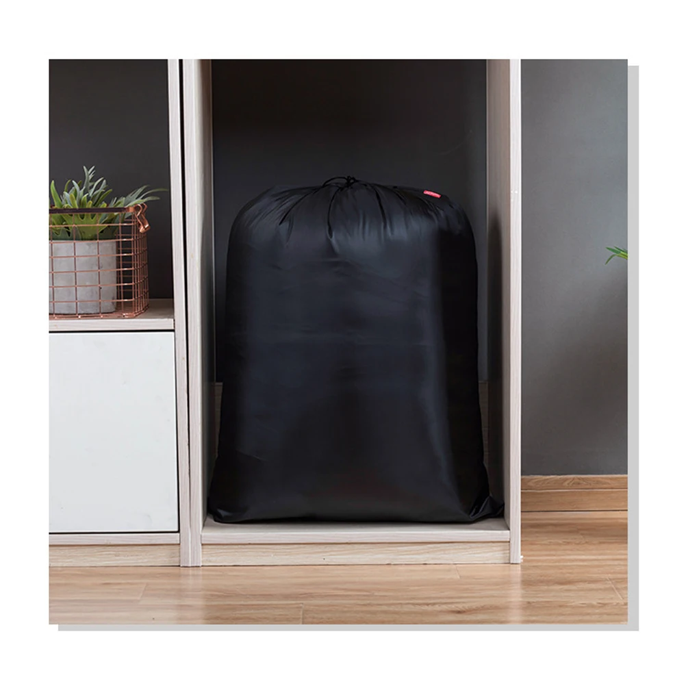 

Large Capacity Storage Bag Waterproof Drawstring Design Quilt Clothes Organizer Bedding Container Pouch Storage