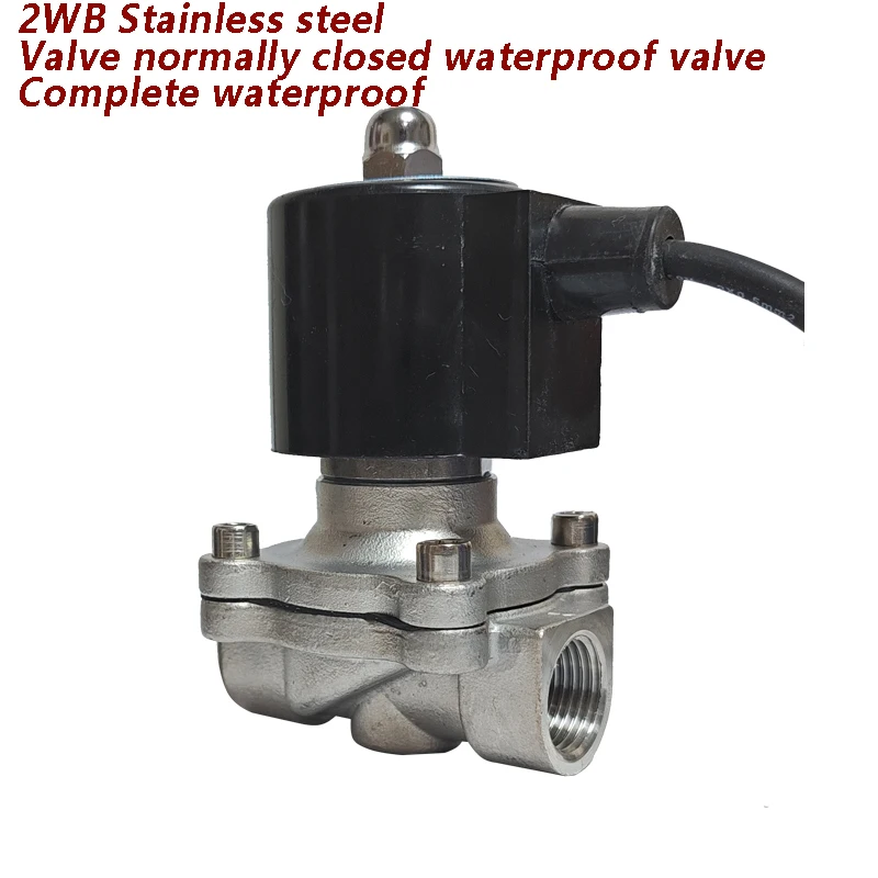 

1PCS Underwater Fountain Running Spring Waterproof Normally Closed Solenoid Valve 220v 4 Minutes 6 Minutes 1 Inch Buried DC24v