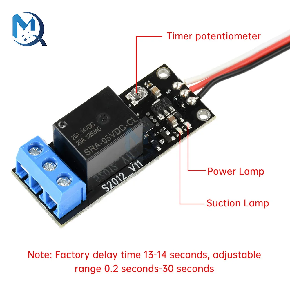 Model Airplane Car Model Boat Model Remote Control PWM Electronic Switch Relay 5-18V Aerial Light Control Can Be Set Delay Time