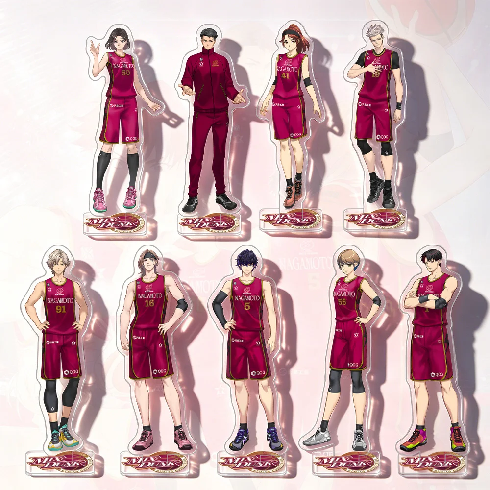 Sora Shinohara Kawasaki Brave Thunders Nakai Yuuya Natsumi Somekawa Glen Kurano Mikado Kurofune Figura con Base y Llaveros de Acrílico