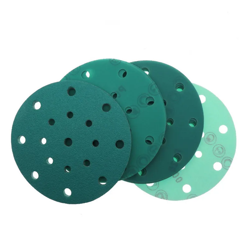 100pcs 6 Inch 150mm 15/17 Hole 60-2000 Grits Sanding Discs Premium Hook and Loop Heavy Duty Sandpaper for Random Orbital Sanders