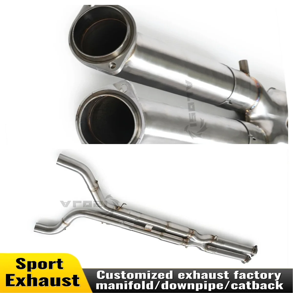 

High-quality exhaust middle pipe for 2023-2025BMW XM 4.4T stainless steel exhaust catback racing performance auto parts retrofit