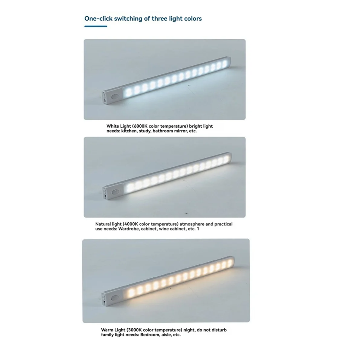 Рисунок 5 - A72P Беспроводное освещение под шкафом