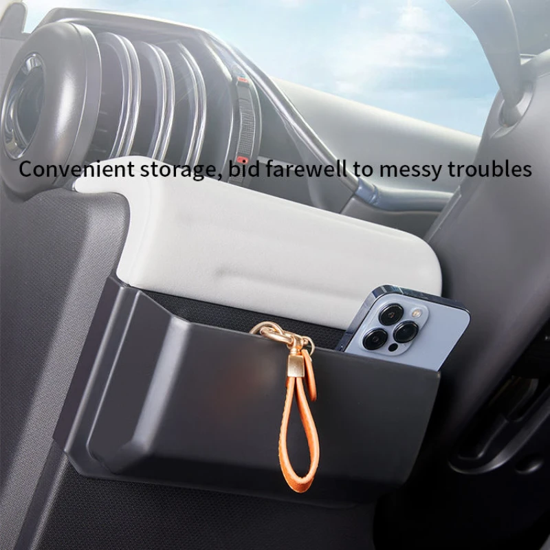 Geeignet für BYD ATTO3 Yuan PLUS, Aufbewahrungsbox unter dem Lenkrad, Aufbewahrungstasche, Auto-Aufbewahrungsbox. – Detail 2