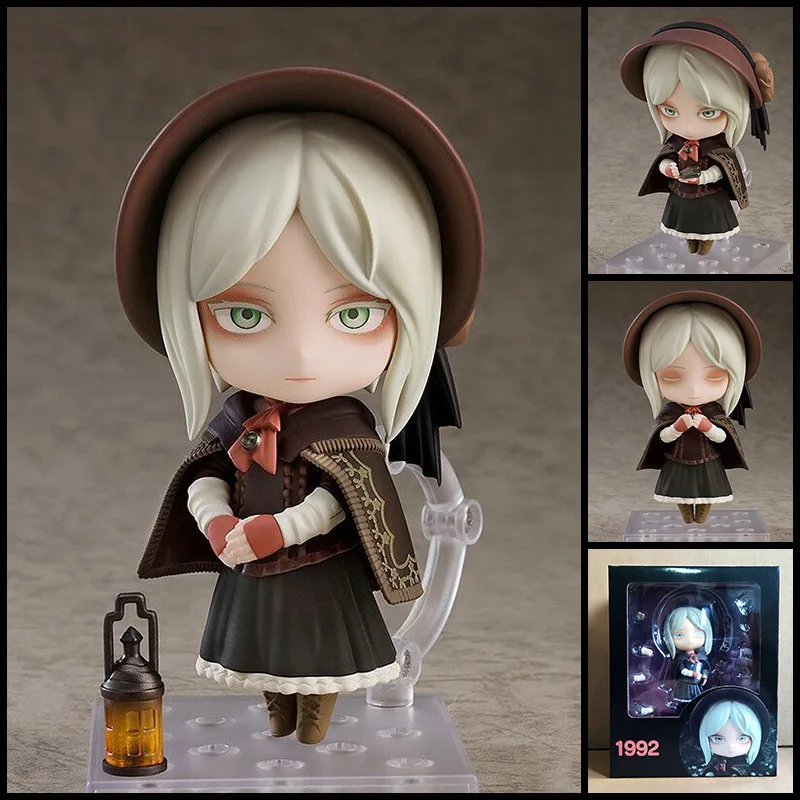 1992 Bloodborne Doll Action Figure Posable Interchangeable Face Desktop Ornament For Adult Anime Game Collectors