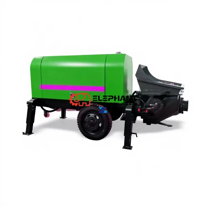 Hot Sale Mini Diesel Concrete Pump Small Secondary Column Pumping Machine for Building Projects