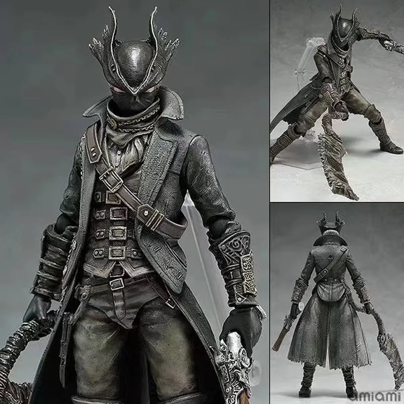 15cm Bloodborne Old Hunters Action Figure Pvc Model Collectible Toys Ornament Desktop Decorations Statue Doll Birthday Gift