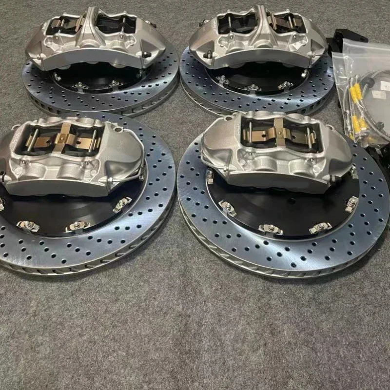 Top quality auto brake  front gt4 caliper 4 piston rear gt6 caliper 6 piston 380 mm floating brake discs